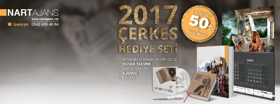 <strong>Nartajans 2017 Çerkes Hediye Seti.</strong><br />