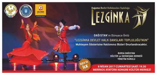 <strong>Lezginka Bursa'da büyüledi.</strong><br />